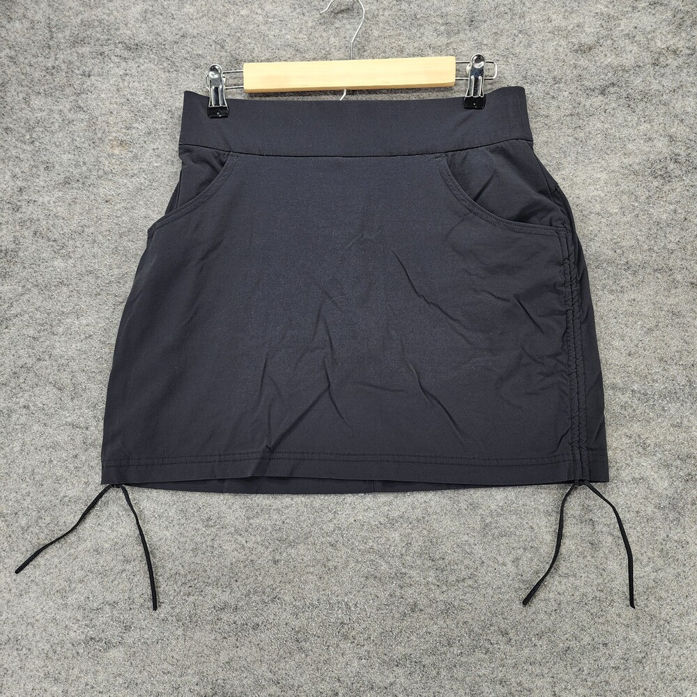 Columbia Skort Womens Medium Omni Shield Black Pull On Athletic